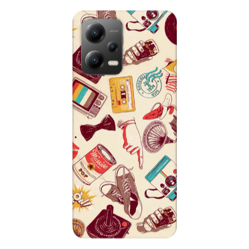 Xiaomi Poco X5 Plaque Transparent Silicone TPU Θήκη