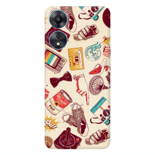 Oppo A 98 Plaque Transparent Silicone TPU Θήκη