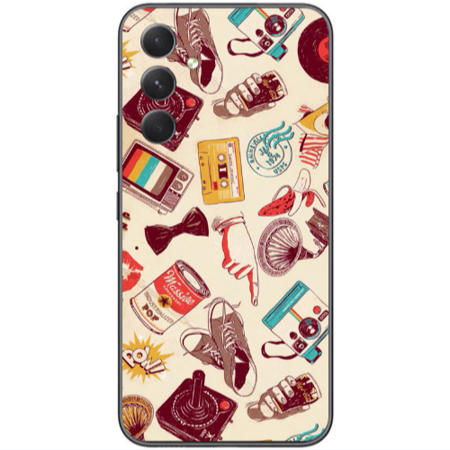 Samsung Galaxy A25 Plaque Transparent Silicone TPU Θήκη