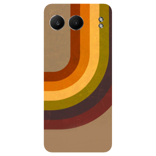 Oneplus Nord 4 Rainbow Transparent Silicone TPU Θήκη