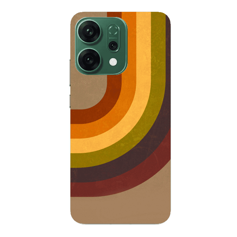 Oppo RENO 14 Rainbow Transparent Silicone TPU Θήκη