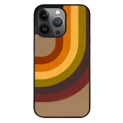 Apple iPhone 13 Pro Max Rainbow Black Glossy Θήκη