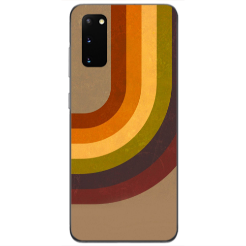 Samsung S20 Rainbow Transparent Silicone TPU Θήκη