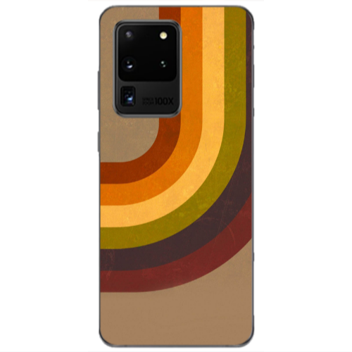 Samsung S20 Ultra Rainbow Transparent Silicone TPU Θήκη