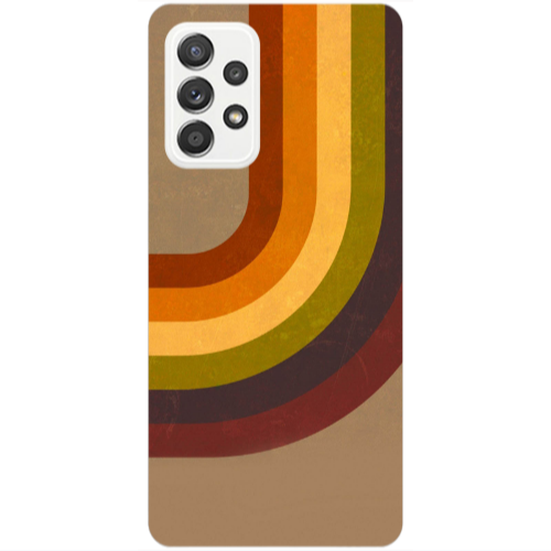 Samsung A53 Rainbow Transparent Silicone TPU Θήκη
