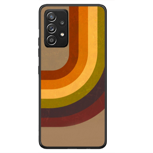 Samsung A53 Rainbow Black Glossy Θήκη