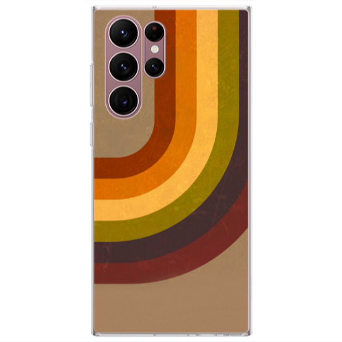 Samsung S22 Ultra Rainbow Transparent Silicone TPU Θήκη