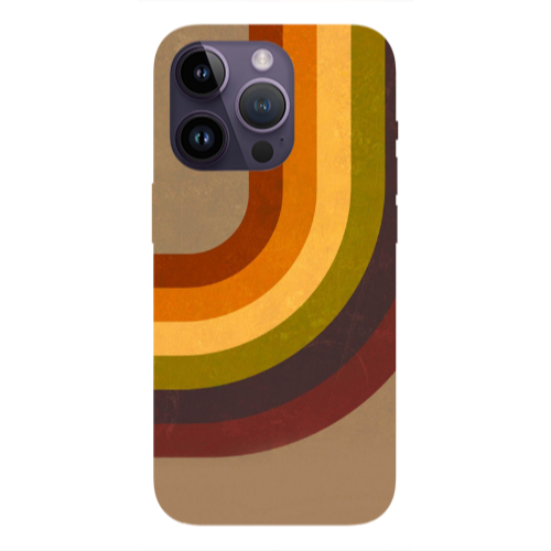Apple iPhone 14 Pro  Rainbow Transparent Silicone TPU Θήκη