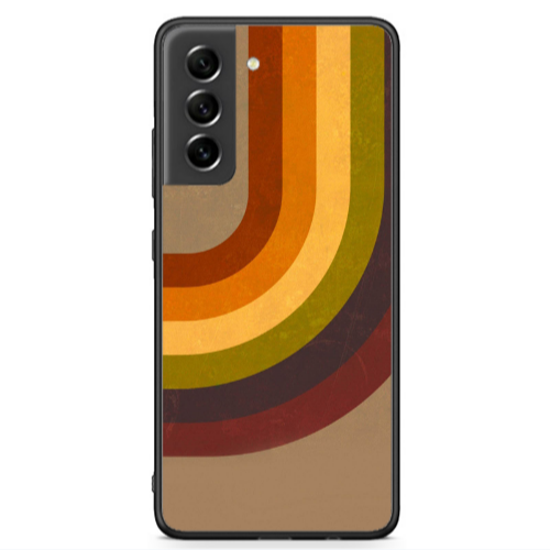 Samsung S21 FE Rainbow Black Glossy Θήκη
