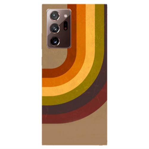 Samsung Note 20 Ultra Rainbow Transparent Silicone TPU Θήκη