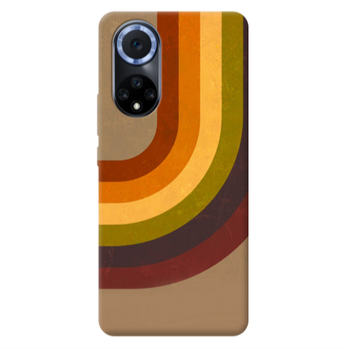 Huawei Nova 9 Rainbow Transparent Silicone TPU Θήκη