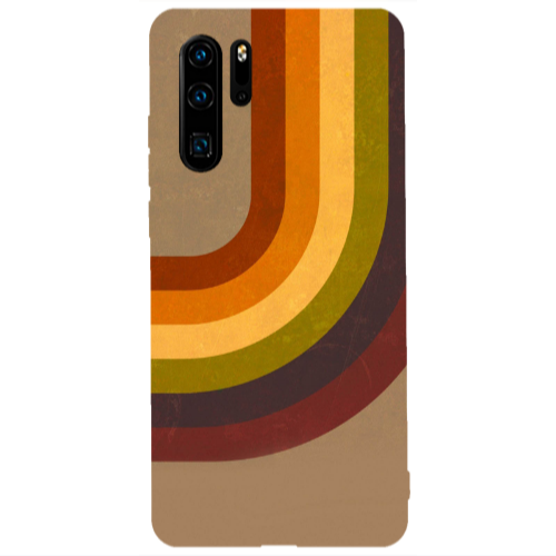 Huawei P30 Pro Rainbow Transparent Silicone TPU Θήκη