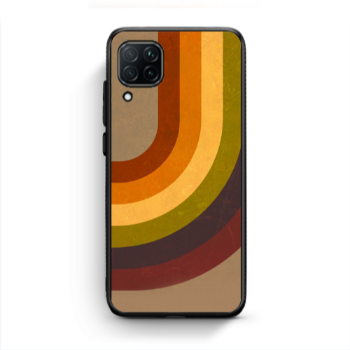 Huawei P40 Lite Rainbow Black Glossy Θήκη