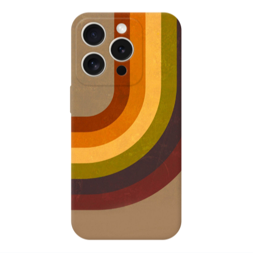 Apple iPhone 15 Pro Max Rainbow Transparent Silicone TPU Θήκη