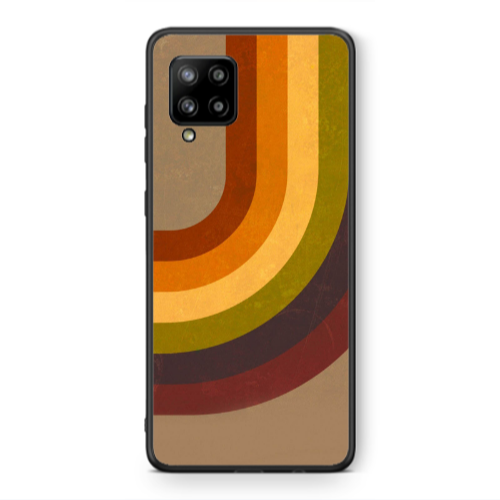 Samsung A42 5G Rainbow Black Glossy Θήκη
