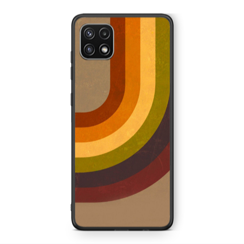 Samsung A22 5G Rainbow Black Glossy Θήκη