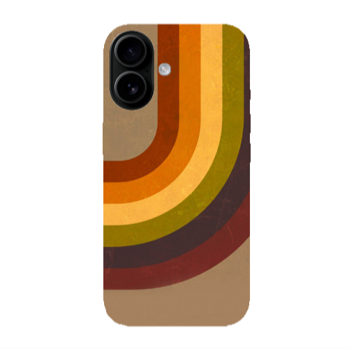 Apple Iphone 16 Rainbow Transparent Silicone TPU Θήκη