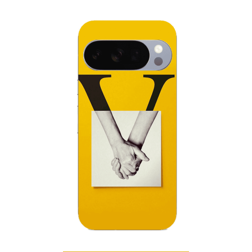 Google Pixel 10 Pro V logo Transparent Silicone TPU Θήκη