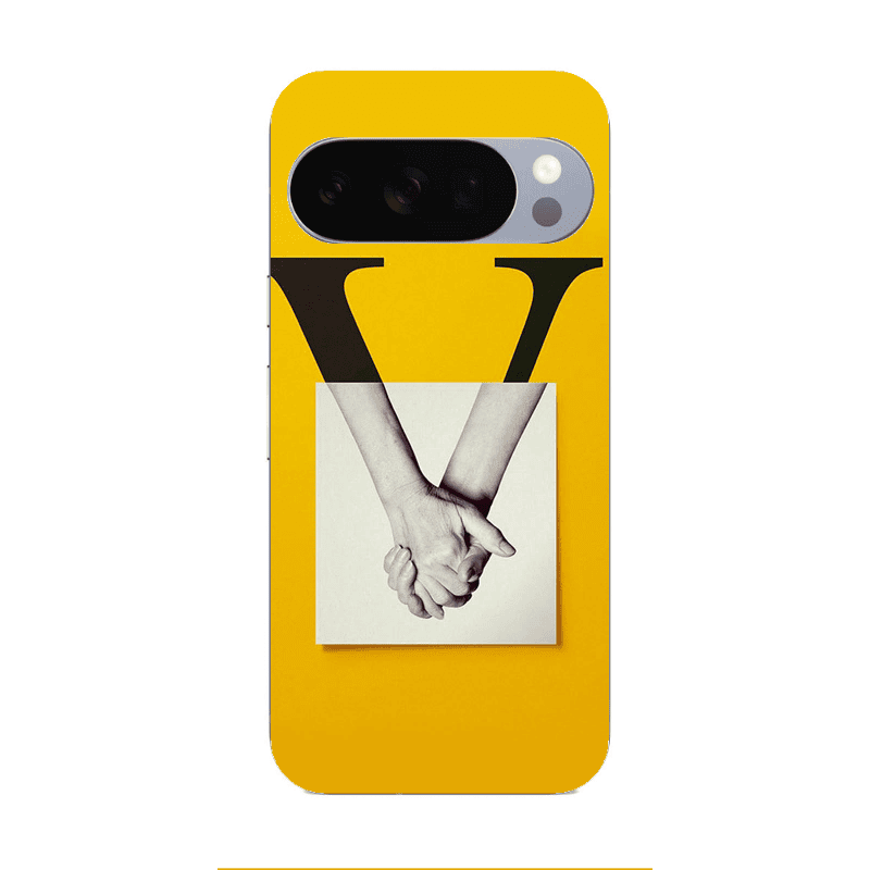 Google Pixel 10 Pro V logo Transparent Silicone TPU Θήκη