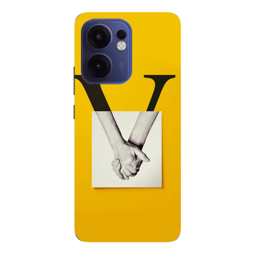 Oppo Reno13 FS V logo Transparent Silicone TPU Θήκη