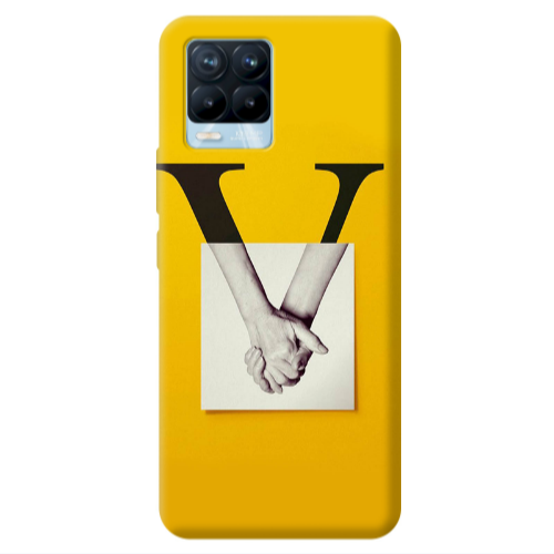 Realme 8 Pro V logo Transparent Silicone TPU Θήκη