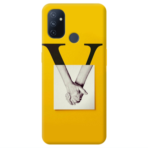 Oneplus Nord 100 V logo Transparent Silicone TPU Θήκη