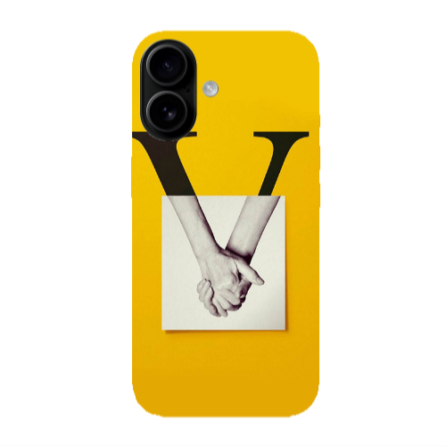 Apple Iphone 16 V logo Transparent Silicone TPU Θήκη
