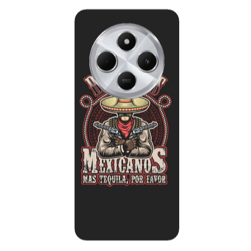 Xiaomi Redmi 14c Mexicanos Transparent Silicone TPU Θήκη