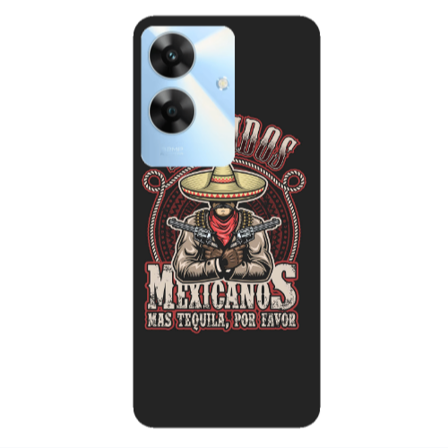 Realme Note 60 Mexicanos Transparent Silicone TPU Θήκη