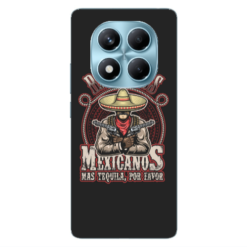 Xiaomi Redmi Note 14 Pro Mexicanos Transparent Silicone TPU Θήκη