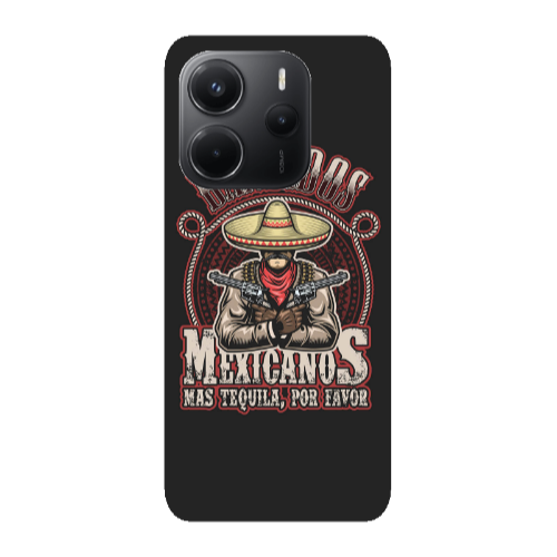 Xiaomi Redmi Note 14 Mexicanos Transparent Silicone TPU Θήκη