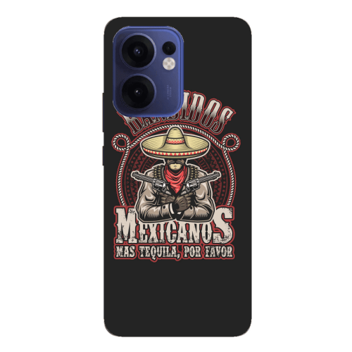 Oppo Reno13 FS Mexicanos Transparent Silicone TPU Θήκη