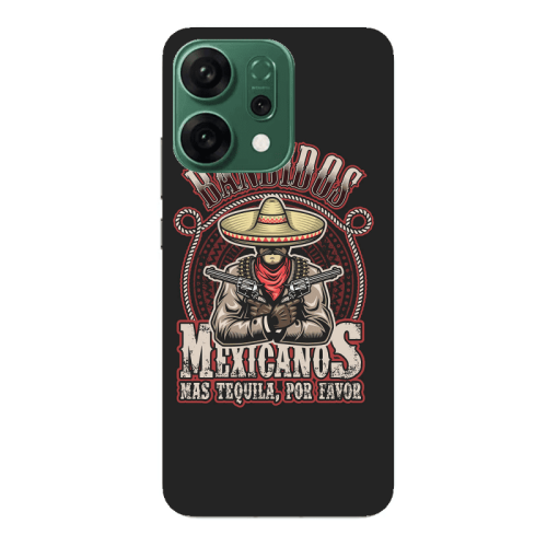 Oppo RENO 14 Mexicanos Transparent Silicone TPU Θήκη