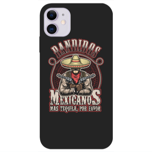 Apple iPhone 11  Mexicanos Transparent Silicone TPU Θήκη