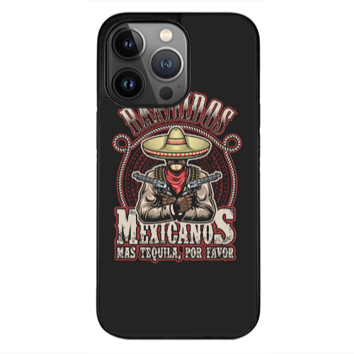 Apple iPhone 13 Pro Max Mexicanos Black Glossy Θήκη