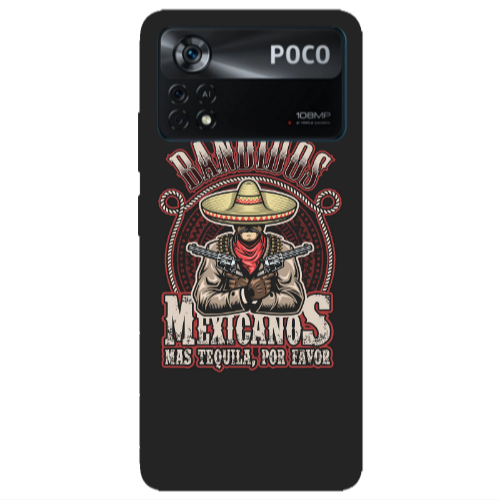 Xiaomi Poco X4 Pro Mexicanos Transparent Silicone TPU Θήκη