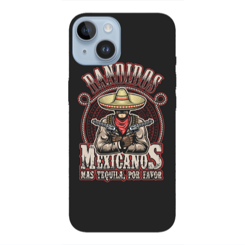 Apple iPhone 14  Mexicanos Transparent Silicone TPU Θήκη