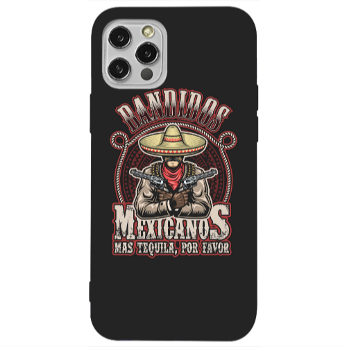 Apple iPhone 12 Pro Mexicanos Transparent Silicone TPU Θήκη