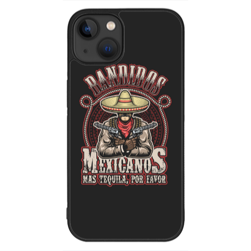 Apple iPhone 13 Mini Mexicanos Black Glossy Θήκη