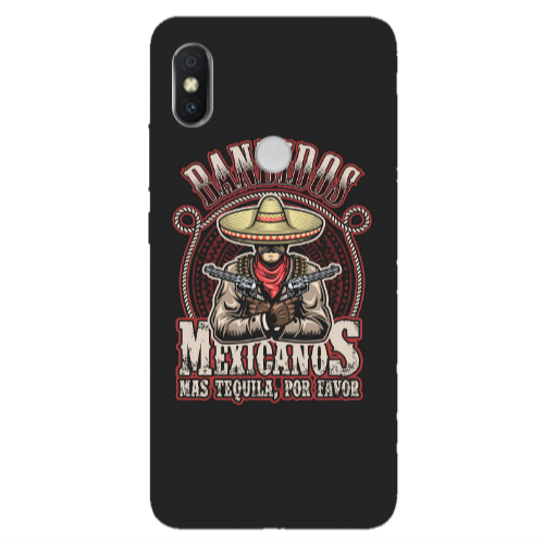 Xiaomi Redmi S2 Mexicanos Transparent Silicone TPU Θήκη