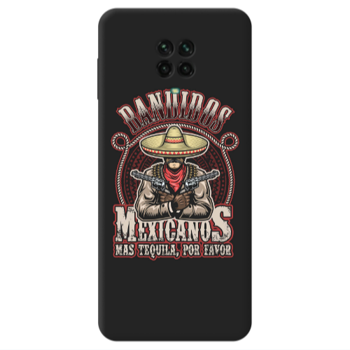 Xiaomi Redmi Note 9S Mexicanos Transparent Silicone TPU Θήκη