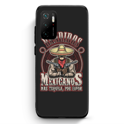 Xiaomi Poco M3 Pro Mexicanos Black Glossy Θήκη