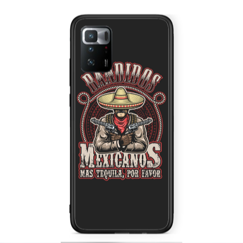 Xiaomi Poco X3 GT Mexicanos Black Glossy Θήκη