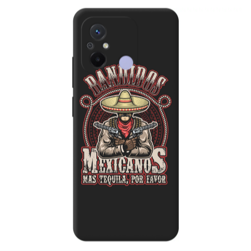 Xiaomi Redmi 12C Mexicanos Transparent Silicone TPU Θήκη