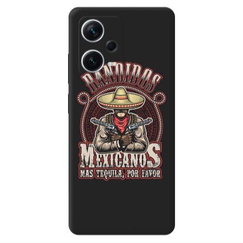 Xiaomi Redmi Note 12 5G Mexicanos Transparent Silicone TPU Θήκη