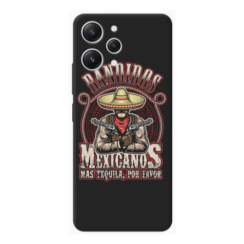 Xiaomi Redmi 12 Mexicanos Transparent Silicone TPU Θήκη