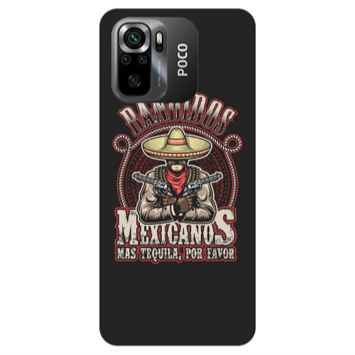 Xiaomi Poco M5 s Mexicanos Transparent Silicone TPU Θήκη
