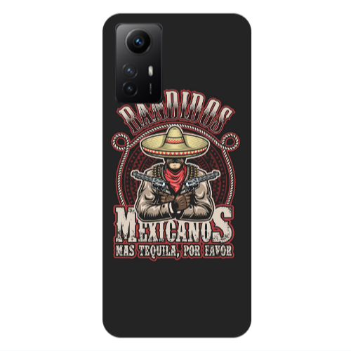 Xiaomi Redmi Note 12s Mexicanos Transparent Silicone TPU Θήκη