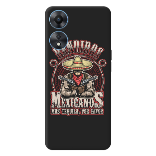 Oppo A 98 Mexicanos Transparent Silicone TPU Θήκη