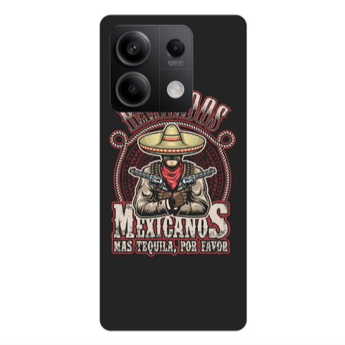 Xiaomi Redmi Note 13Pro 5G Mexicanos Transparent Silicone TPU Θήκη